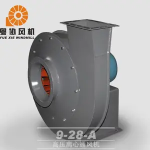高压离心风机的型式 1、高压离心通风机均为单吸入2、高压离心通风机通常制成右旋和左旋两种型式。