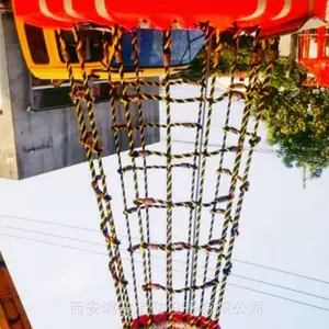 海洋石油平台立柱吊笼人员转移网CE认证ABSCCS船检载人船用吊篮