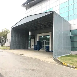 周口市生产建筑工地活动蓬,大排档推拉棚,移动遮阳篷