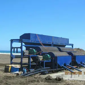 磁铁矿半逆流永磁筒式磁选机 山东科力华电磁湿式磁选机