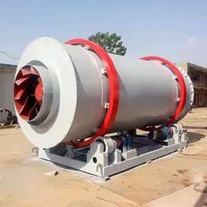 明投 600x6000污泥煤泥转筒烘干机 操作简单 出气温度低