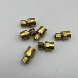 Mcmaster-carr50915K215用于空气和水的黄铜压缩管接头