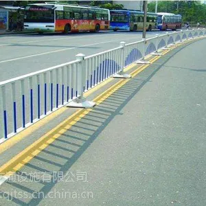 城市护栏 道路隔离栏 市政护栏道路人行道隔离栏京式市政围栏