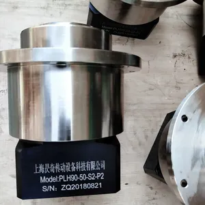 热销 法兰盘输出精密行星齿轮减速机器配 60 90 110伺服电机步进 修改
