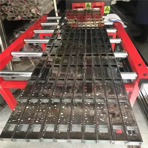 小区护栏冲床-高效率-锌钢护栏全自动冲孔机厂家-银江机械