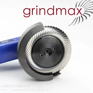 环形铣刀盘-Z125 德国进口GRINDMAX 钛合金焊缝打磨铣刀盘 焊缝清根开沟开坡口裸面
