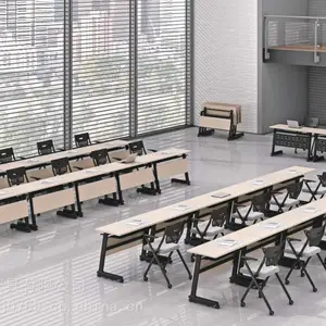 培训桌椅厂家直销 学校培训桌 办公会议桌 职员洽淡桌