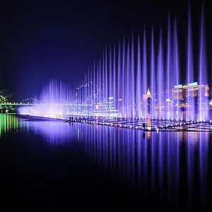音乐喷泉设备厂家,喷泉设计施工,旱喷波光泉