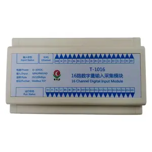 供应掌中宇T-1016 基于以太网的16路数字量输入采集模块 TCP/IP通讯