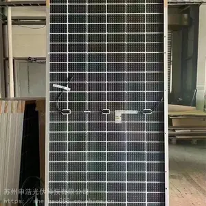 内蒙古电站旧双玻发电板回收 报废双玻双面组件厂家回收价格高