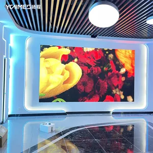 YCTIMES高清小间距LED全彩屏 无缝拼接3840Hz刷新率商场用显示屏