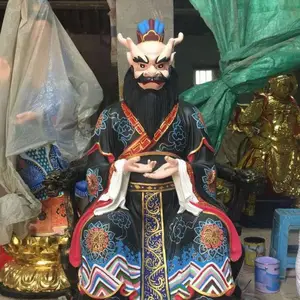 zy9965四海龙王神像厂家 树脂四海龙王雕塑厂家 铜雕东海龙王定做厂家