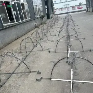 不锈钢导体多短针雷电放散装置 3.5米光伏电厂线路避雷针