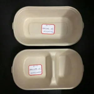 一次性盒快餐盒外卖打包盒沙拉盒一次性可降解餐盒饭盒分体打包盒
