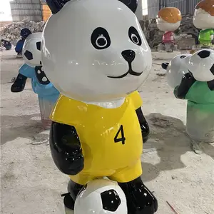 玻璃钢动物卡通雕塑造型 上海玻璃钢卡通公仔雕塑制品