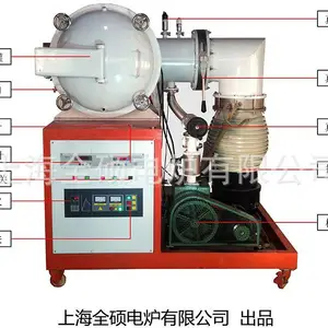 QSH-VF系列真空气氛实验炉 氮气氩气保护炉 真空箱式气氛炉