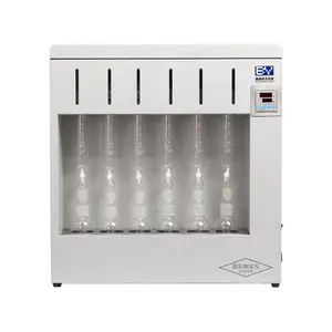 索氏提取器6联/4联/2联粗脂肪抽出器脂肪测定仪