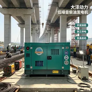 久保田动力5KW柴油发电机野外施工