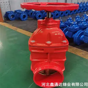 卡箍式铜芯防护闸阀 Z85T消防专用硬密封闸阀 DN65-200鑫通达齐全