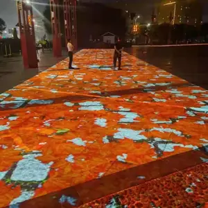 供应沉浸式全息3D全息投影机出租31K激光投影机出租 户外投影机租赁