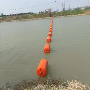 水域禁航区域警示抬揽浮 水线隔离浮漂 百世水上拦截浮体