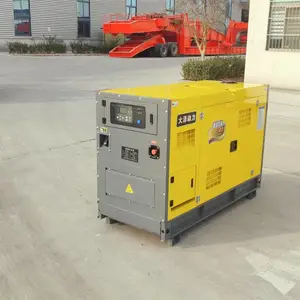 全铜无刷日本大泽动力12kw低噪音柴油发电机