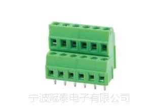 螺钉式接线端子、PCB端子台、GT381A、宁波冠泰、焊板式连接器