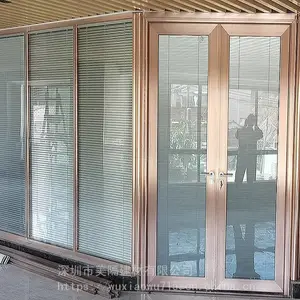 罗湖区桂园办公室成品铝合金隔断_成品铝合金高隔断现货