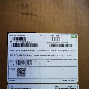 华为数通智选 交换机 S1730S-S24T4S-QA2 静音设计全千兆