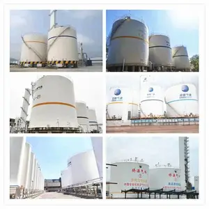 杜尔装备供应1000立方液氧储罐 1000立方液氮储罐 1000立方液氩储罐