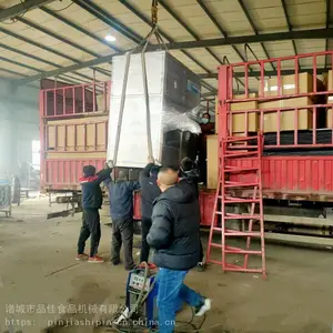 JR160-250全自动大型冻肉板破碎绞肉一体机 鸡鸭鱼肉绞肉机定制