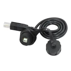 lshitech龙仕 工业级TYPE-B防水连接器 线缆可定制长度 / 规格