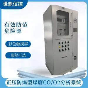 世鼎电子正压防爆磨煤机 CO/O?在线监测系统 煤粉仓袋收尘器一氧化碳氧气实时检测火灾早期预警分析成套设备