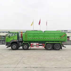 重汽前四后八污泥自卸运输车图片大全