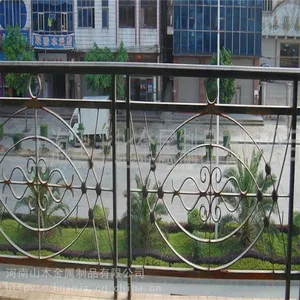河南省巩义市 新密市及其周边 学校小区工厂 铁艺围墙 安全防攀爬围栏 规整有序 维护秩序