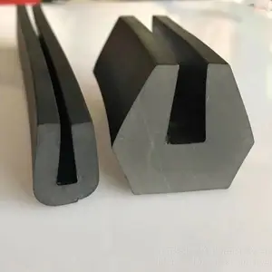 振动筛密封条 矿筛减震橡胶条 U型橡胶条