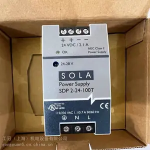 美国SOLA Emerson 24V 直流电源 SDP2-24-100T SDP224100T