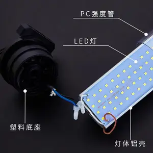 ���ػ���������LEDԲ�εƹܳ���ǿ��������24v220v