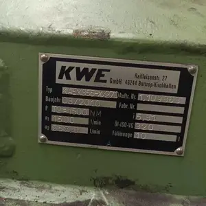 德国KWE减速机KAEX355-X/490用于钢材生产加工代理现货