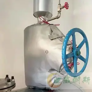 密封防漏 硫化机消声器隔热套 硫化机端屏蔽保温块 静音降噪