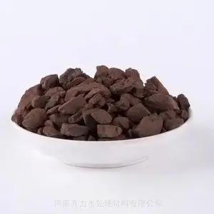 云南 玻璃钢罐天然锰沙填料 锰砂滤料 井水过滤除黄水专用除铁锰 复合锰沙