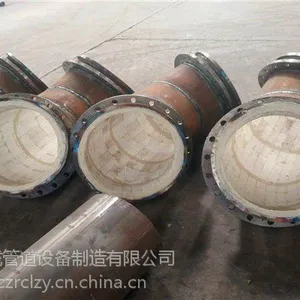陶瓷复合耐磨弯头 双金属耐磨弯头 陶瓷贴片耐磨弯头生产加工实体厂家