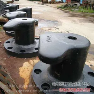 球墨铸铁柱壳系船柱 50KN系船柱 双柱铸铁系船柱 风暴系船柱 单头系船柱 现货供应