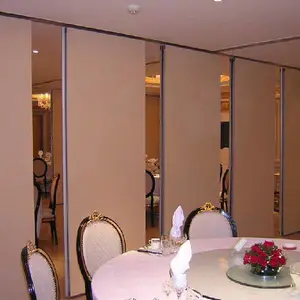 浙江酒店移动隔断宴会厅活动屏风餐厅折叠门