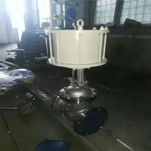 Z641W 气动不锈钢闸阀 Z641H-16C 气动楔形法兰闸阀 单/双作用气动执行器