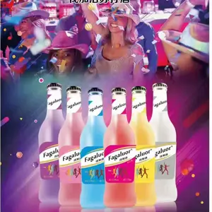 酒吧夜场专用275ml玻璃瓶苏打酒各种口味诱惑梦幻冷艳浪漫狂野纯情型
