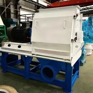 废旧建筑板材粉碎机时产3吨木材木片细粉机瑞德机械供应