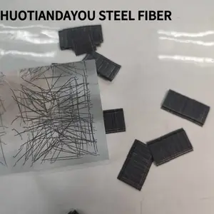 高硬度成排钢纤维 水利大坝防渗抗折基建建材