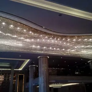 水晶吸顶灯 售楼部楼盘异型灯具定制