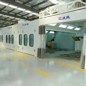 汽车钣喷流水线喷漆烤漆除尘打磨支持定制涂装设备流水线